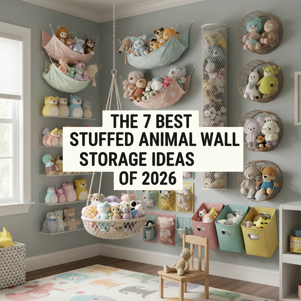 The 7 Best Stuffed Animal Wall Storage Ideas of 2026