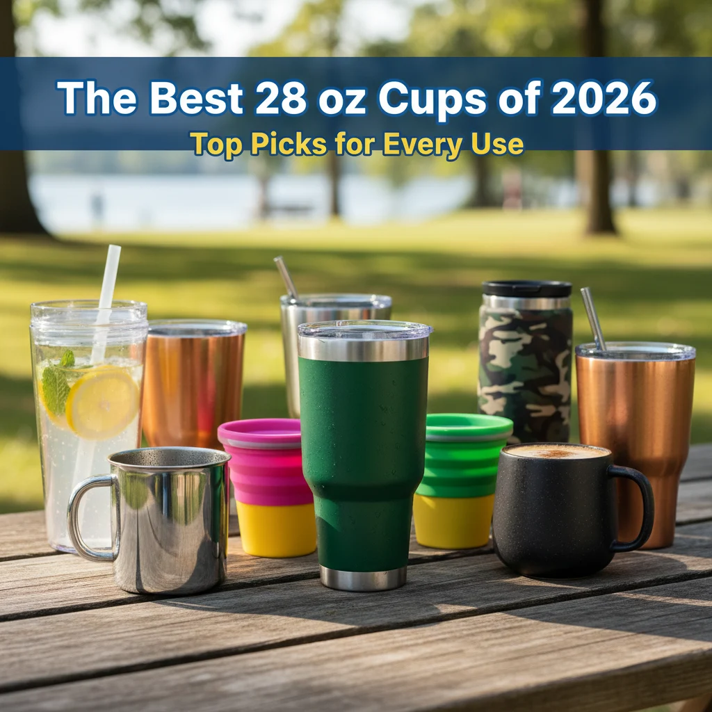 The Best 28 oz Cups of 2026: Top Picks for Every Use