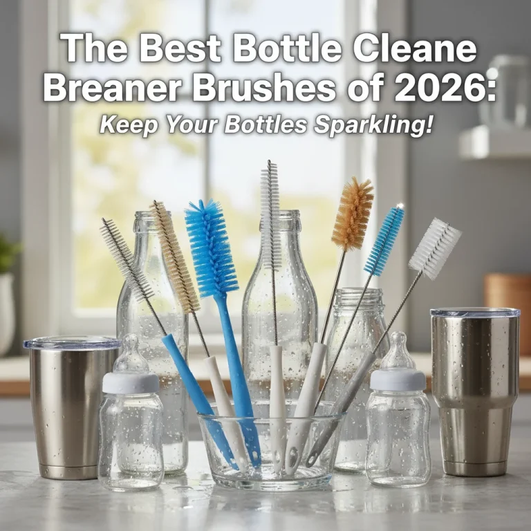 The Best Bottle Cleaner Brushes of 2026: Keep Your Bottles Sparkling!
