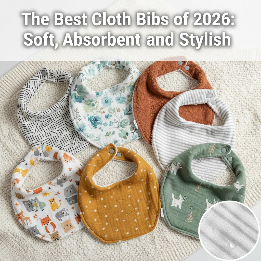 The Best Cloth Bibs of 2026: Soft, Absorbent, and Stylish
