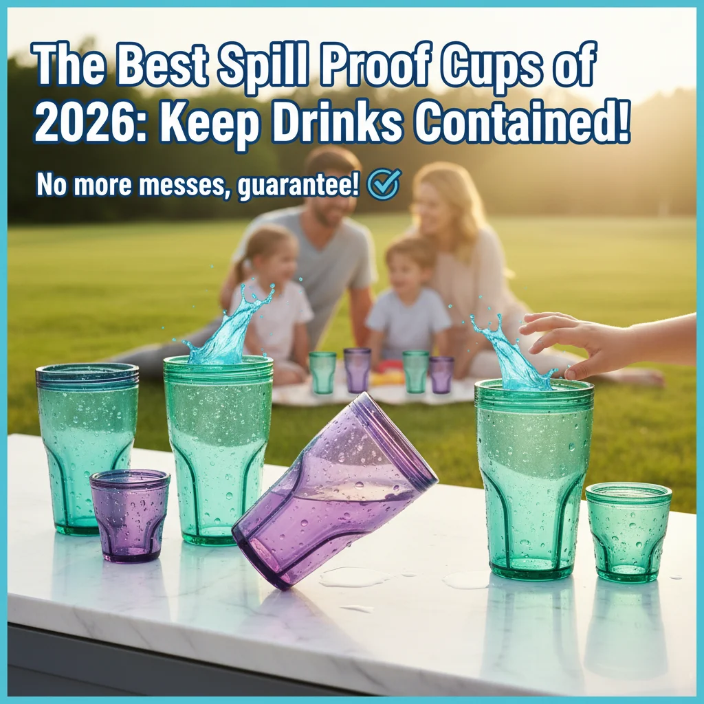 The Best Spill Proof Cups of 2026: Keep Your Drinks Contained!