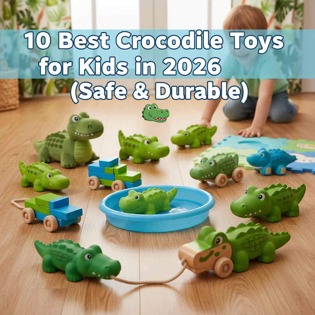10 Best Crocodile Toys for Kids in 2026 (Safe & Durable)