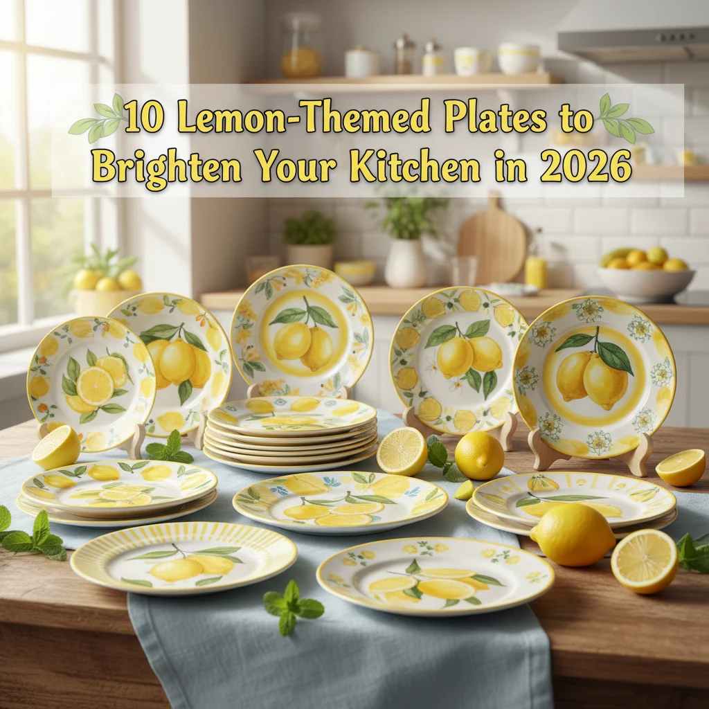 10 Lemon-Themed Plates to Brighten Your Kitchen in 2026