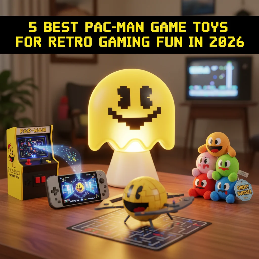 5 Best Pac-Man Game Toys for Retro Gaming Fun in 2026