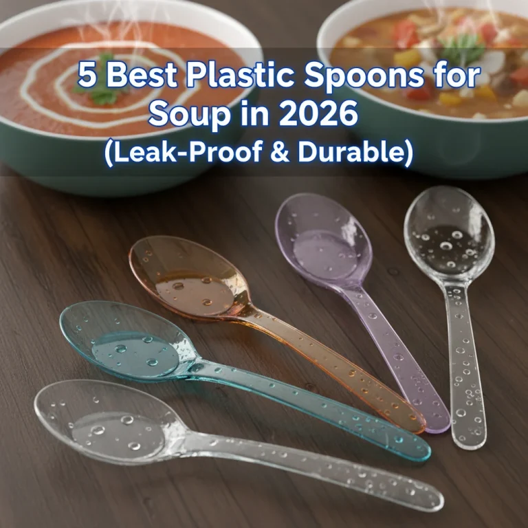 5 Best Plastic Spoons for Soup in 2026 (Leak-Proof & Durable)