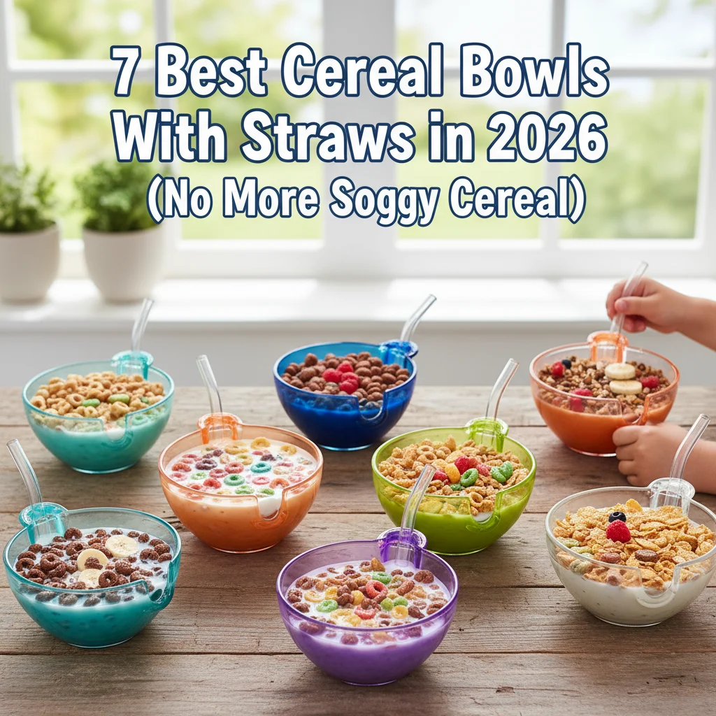 7 Best Cereal Bowls With Straws in 2026 (No More Soggy Cereal!)