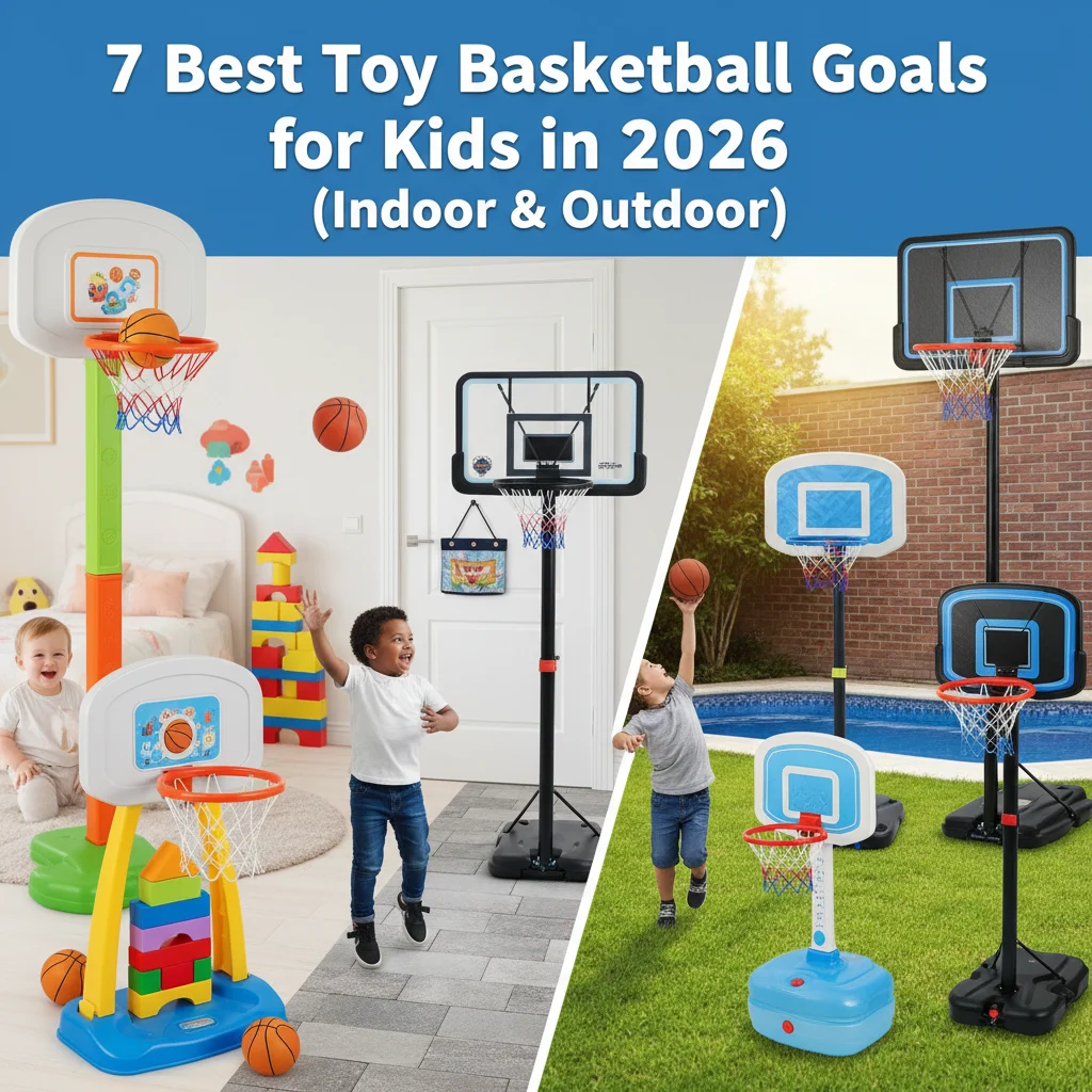 7 Best Toy Basketball Goals for Kids in 2026 (Indoor & Outdoor)