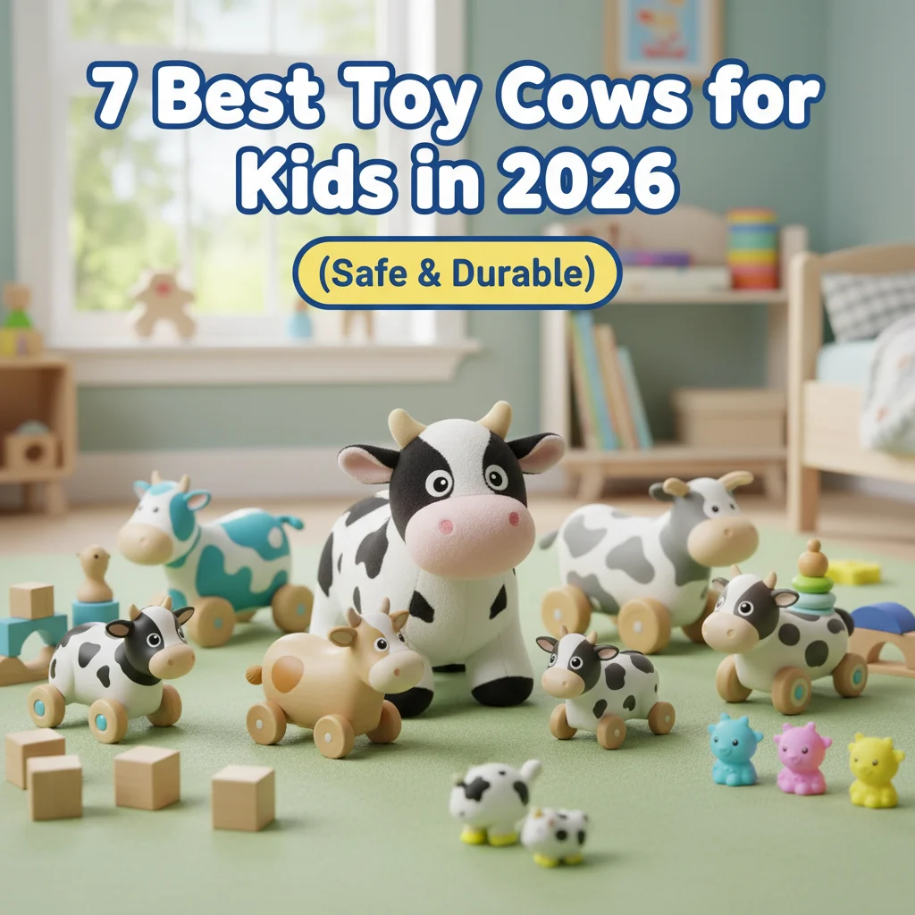 7 Best Toy Cows for Kids in 2026 (Safe & Durable)