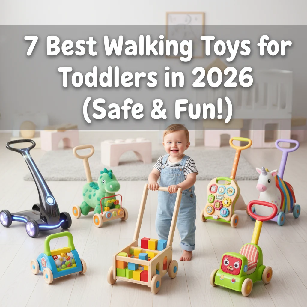 7 Best Walking Toys for Toddlers in 2026 (Safe & Fun!)