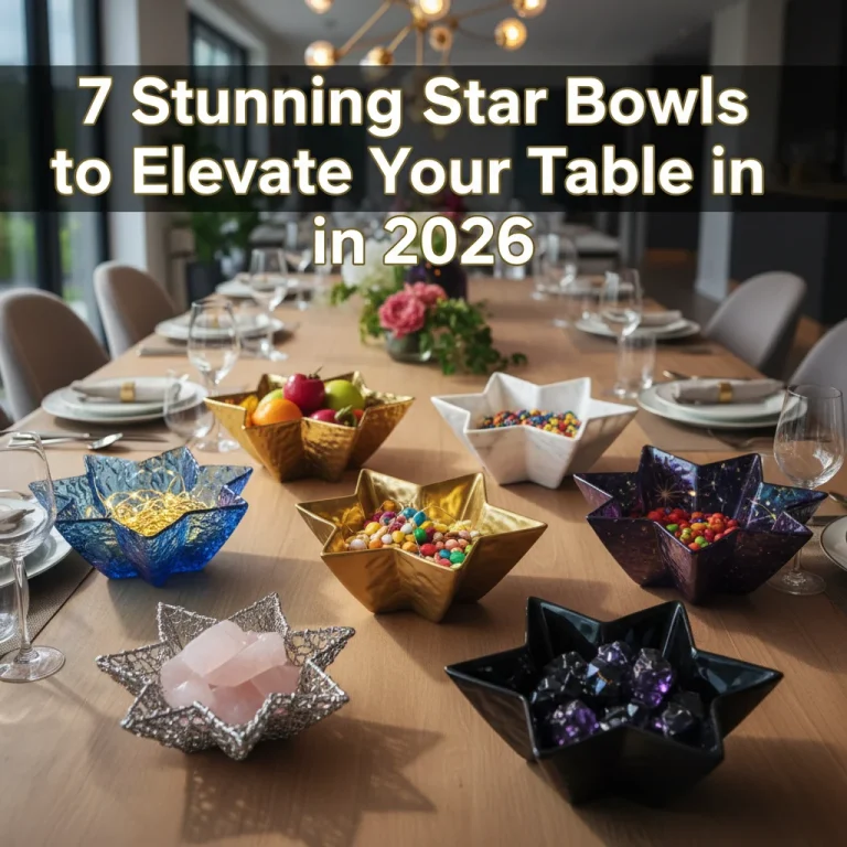 7 Stunning Star Bowls to Elevate Your Table in 2026