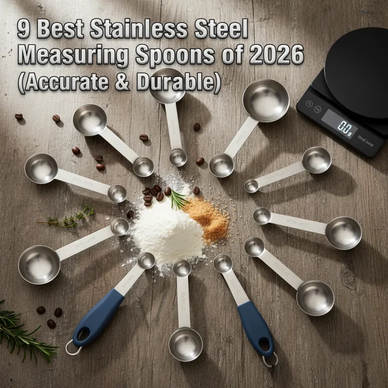 9 Best Stainless Steel Measuring Spoons of 2026 (Accurate & Durable)