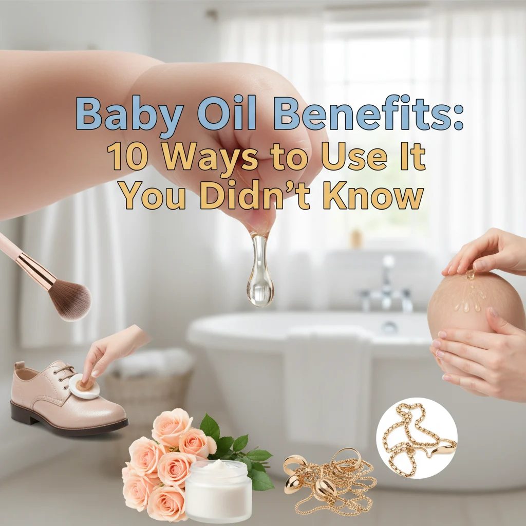 Baby Oil Benefits: 10 Ways to Use It You Didn’t Know