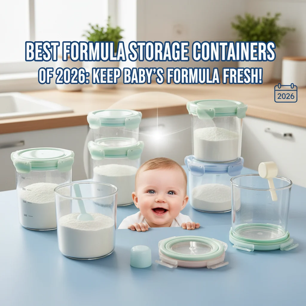 Best Formula Storage Containers of 2026: Keep Baby’s Formula Fresh!