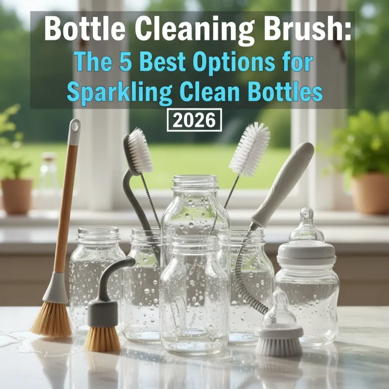 Bottle Cleaning Brush: The 5 Best Options for Sparkling Clean Bottles [2026]