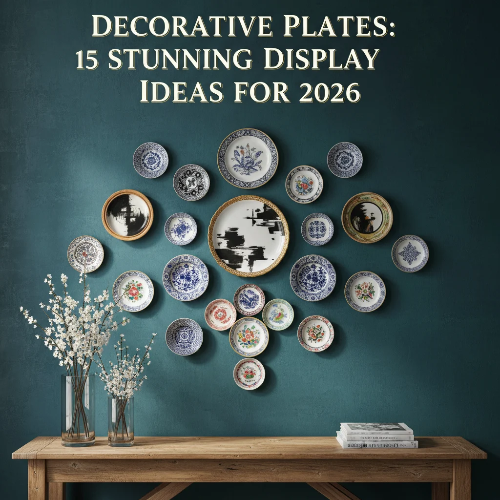 Decorative Plates: 15 Stunning Display Ideas for 2026