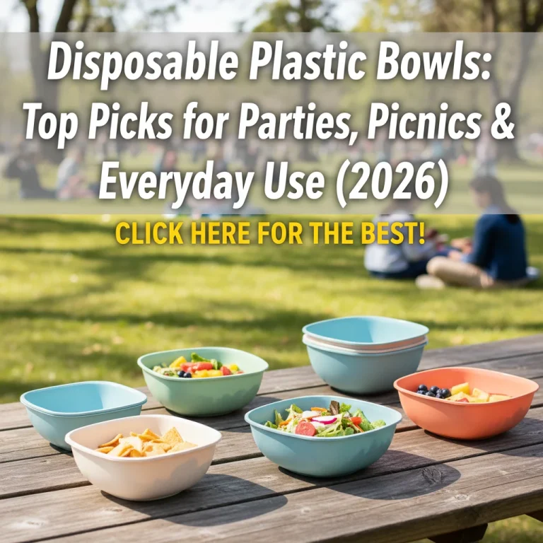 Disposable Plastic Bowls: Top Picks for Parties, Picnics & Everyday Use (2026)