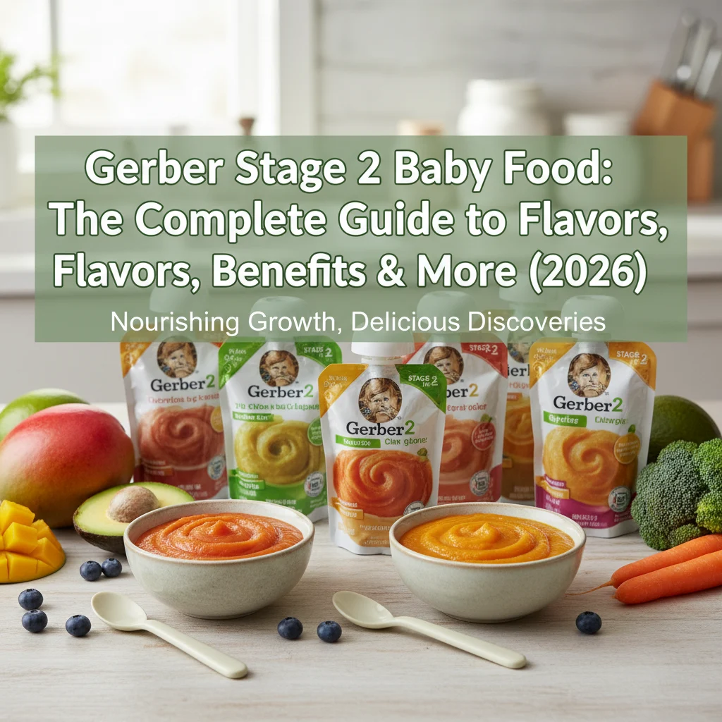 Gerber Stage 2 Baby Food: The Complete Guide to Flavors, Benefits & More (2026)