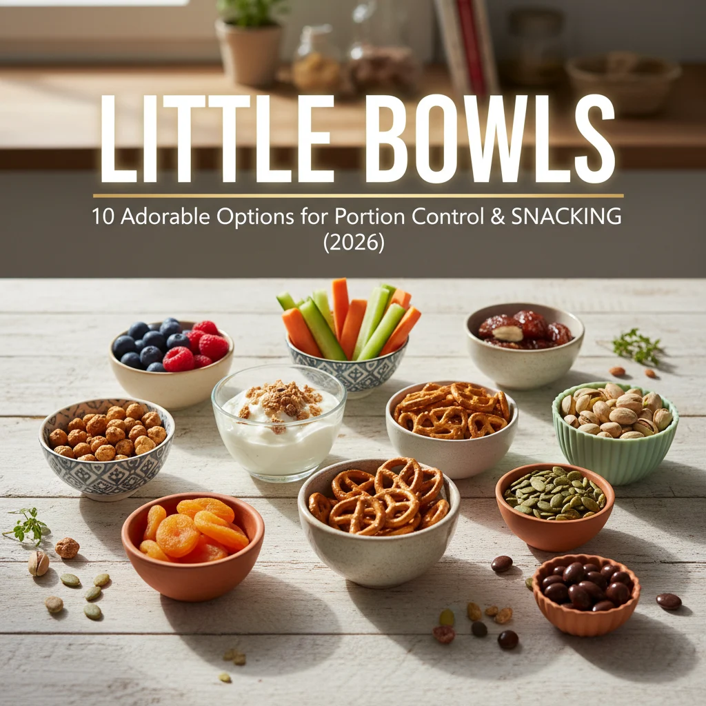 Little Bowls: 10 Adorable Options for Portion Control & Snacking (2026)