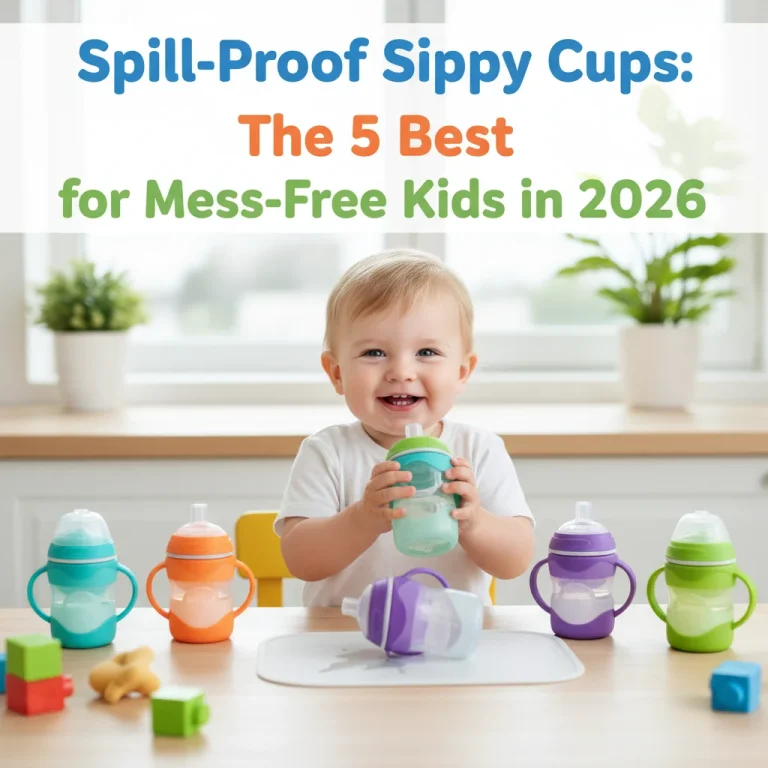 Spill-Proof Sippy Cups: The 5 Best for Mess-Free Kids in 2026