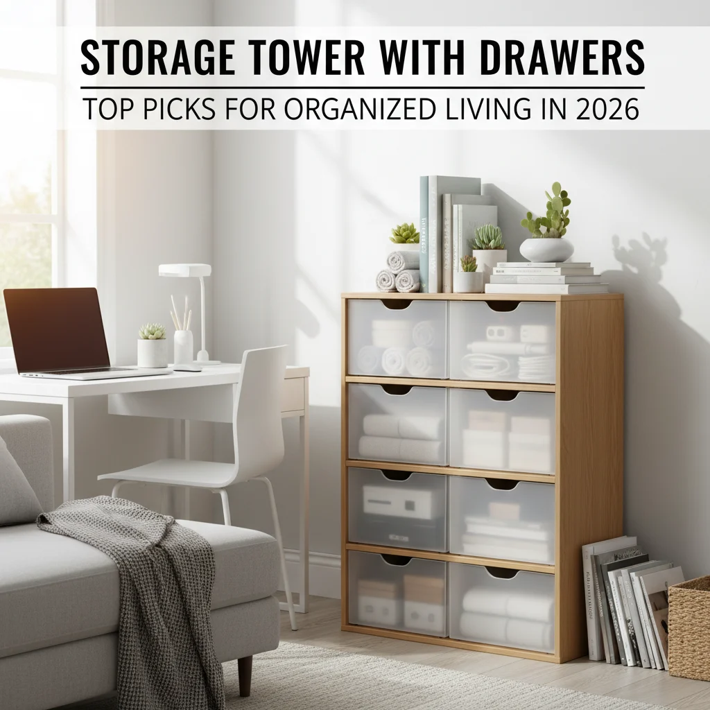Storage Tower with Drawers: Top Picks for Organized Living in 2026