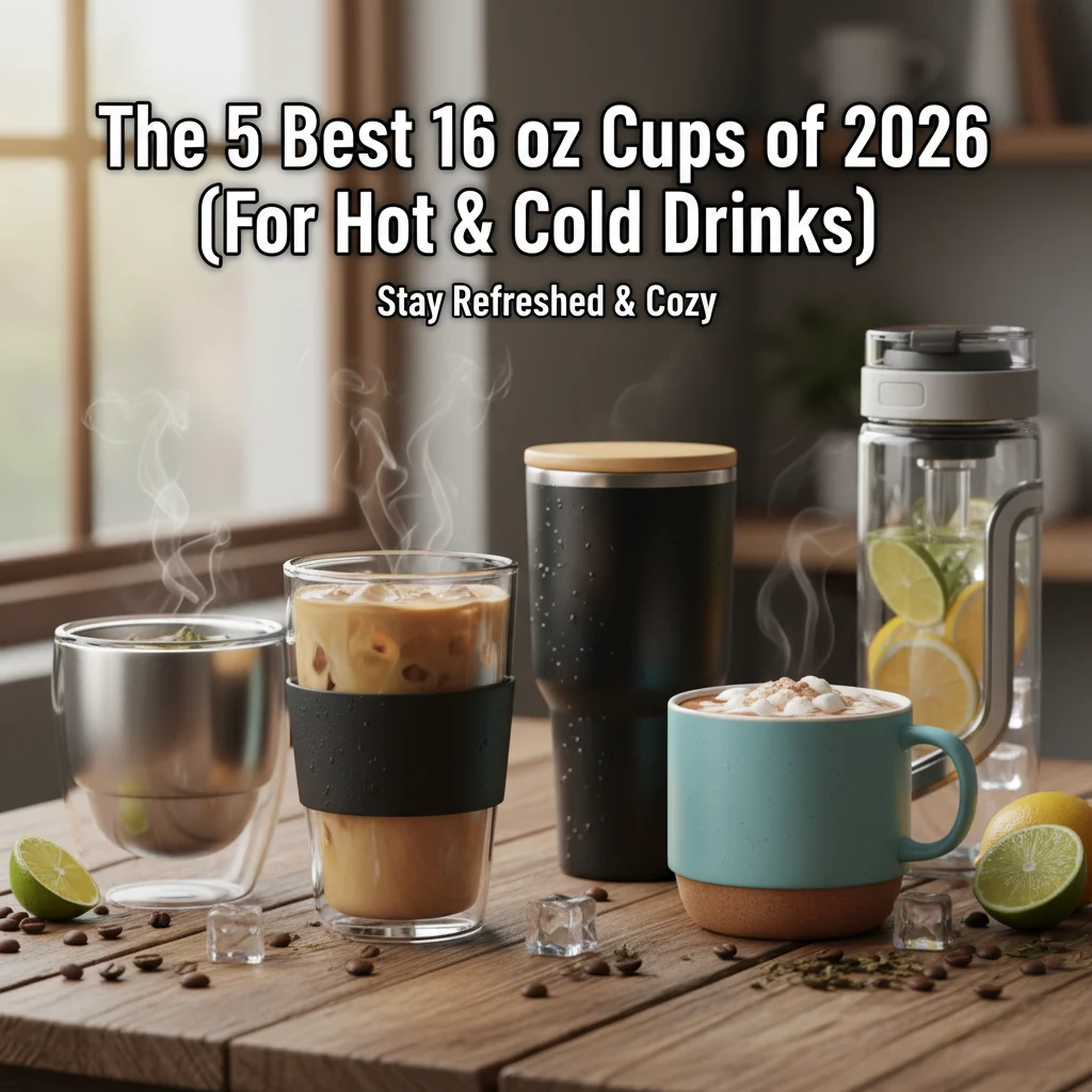 The 5 Best 16 oz Cups of 2026 (For Hot & Cold Drinks)