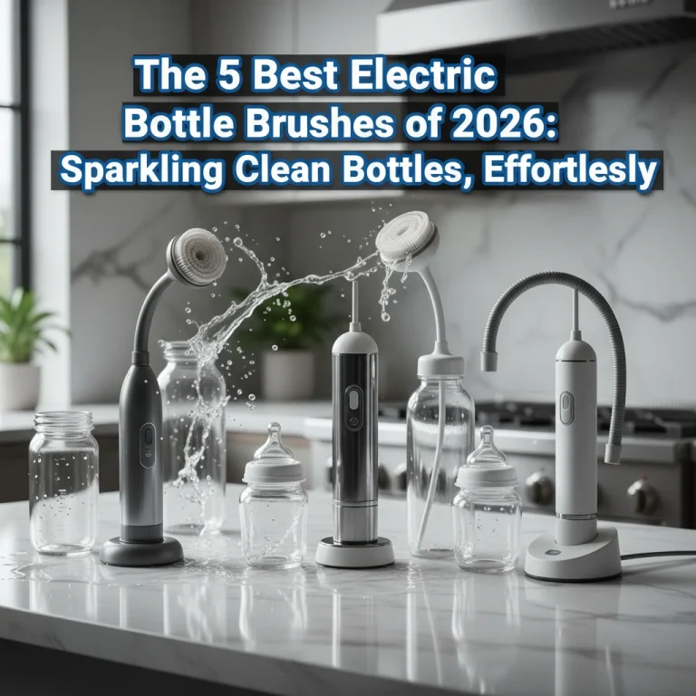 The 5 Best Electric Bottle Brushes of 2026: Sparkling Clean Bottles, Effortlessly