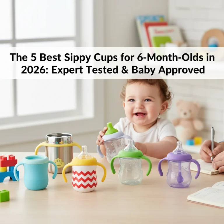 The 5 Best Sippy Cups for 6-Month-Olds in 2026: Expert Tested & Baby Approved