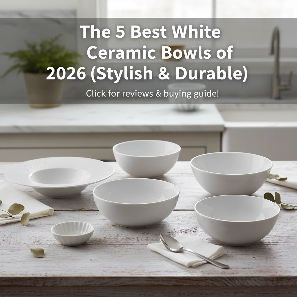 The 5 Best White Ceramic Bowls of 2026 (Stylish & Durable)
