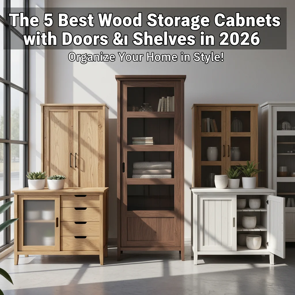 The 5 Best Wood Storage Cabinets with Doors & Shelves in 2026