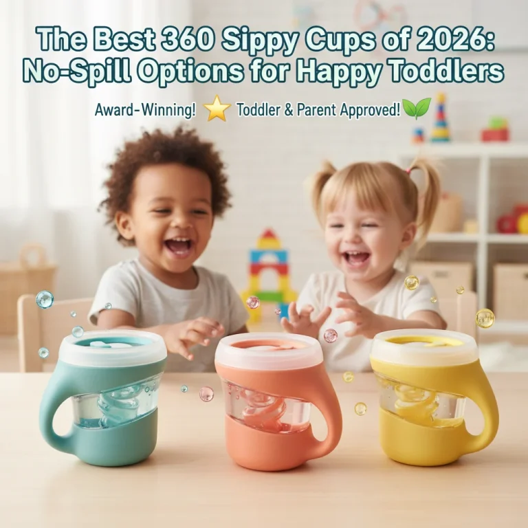 The Best 360 Sippy Cups of 2026: No-Spill Options for Happy Toddlers