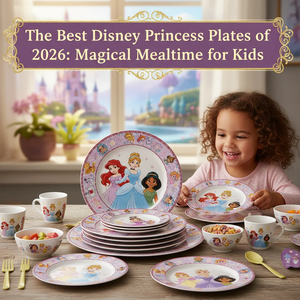 The Best Disney Princess Plates of 2026: Magical Mealtime for Kids