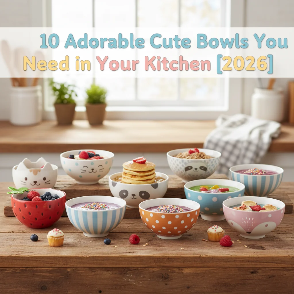 10 Adorable Cute Bowls You Need in Your Kitchen [2026]