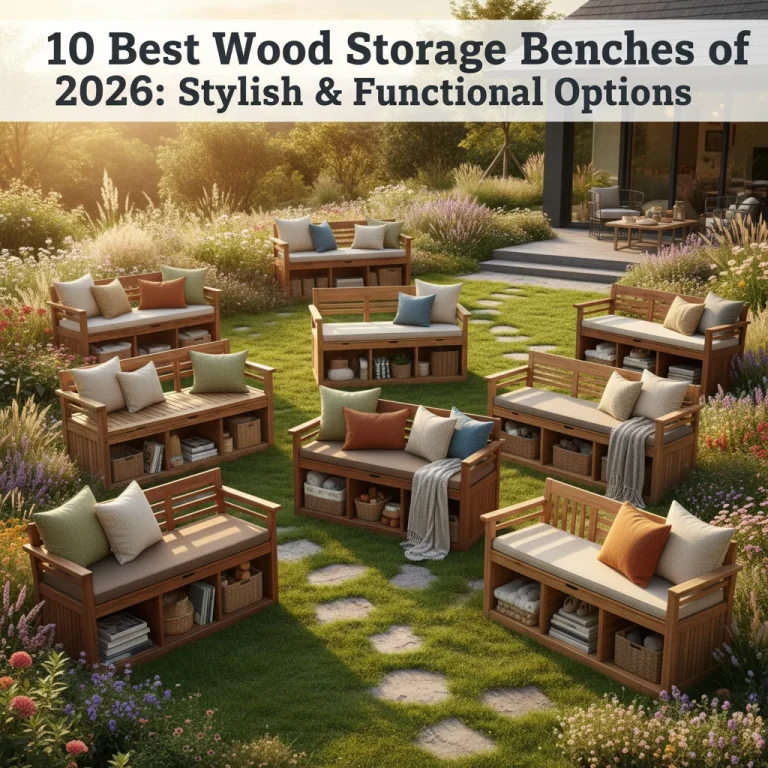 10 Best Wood Storage Benches of 2026: Stylish & Functional Options