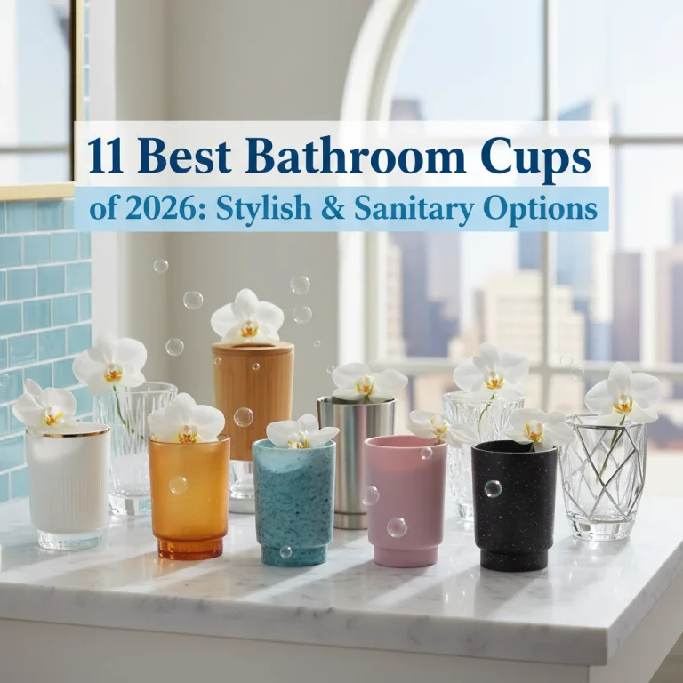 11 Best Bathroom Cups of 2026: Stylish & Sanitary Options
