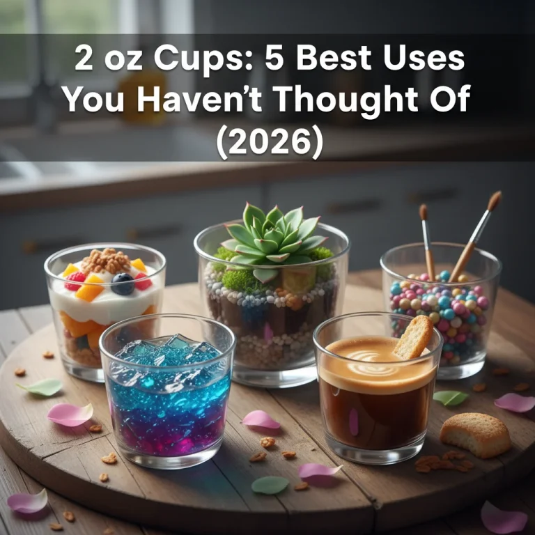 2 oz Cups: 5 Best Uses You Haven’t Thought Of (2026)