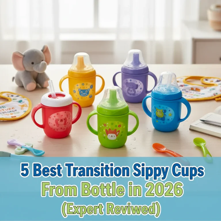 5 Best Transition Sippy Cups From Bottle in 2026 (Expert Reviewed)