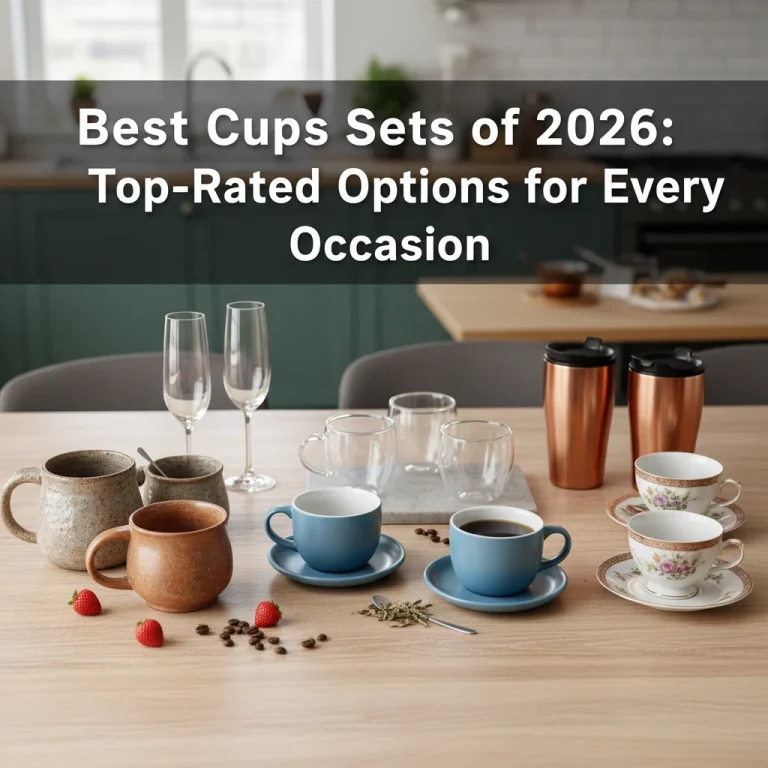 Best Cups Sets of 2026: Top-Rated Options for Every Occasion