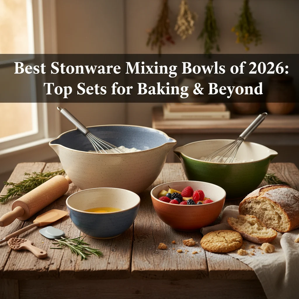 Best Stoneware Mixing Bowls of 2026: Top Sets for Baking & Beyond