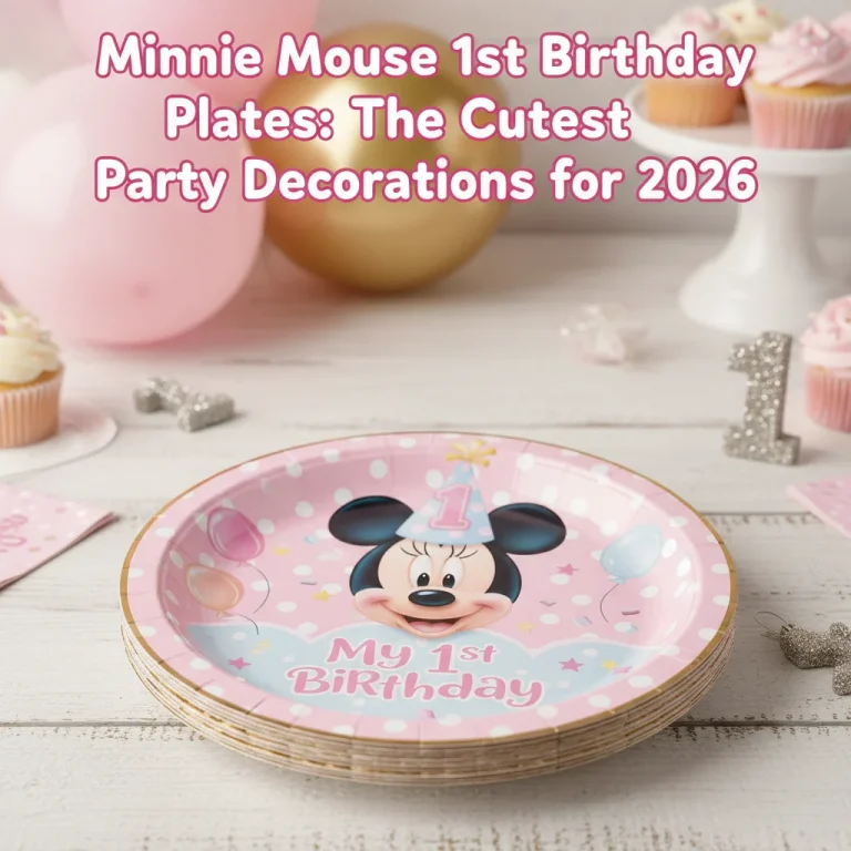 Minnie Mouse 1st Birthday Plates: The Cutest Party Decorations for 2026