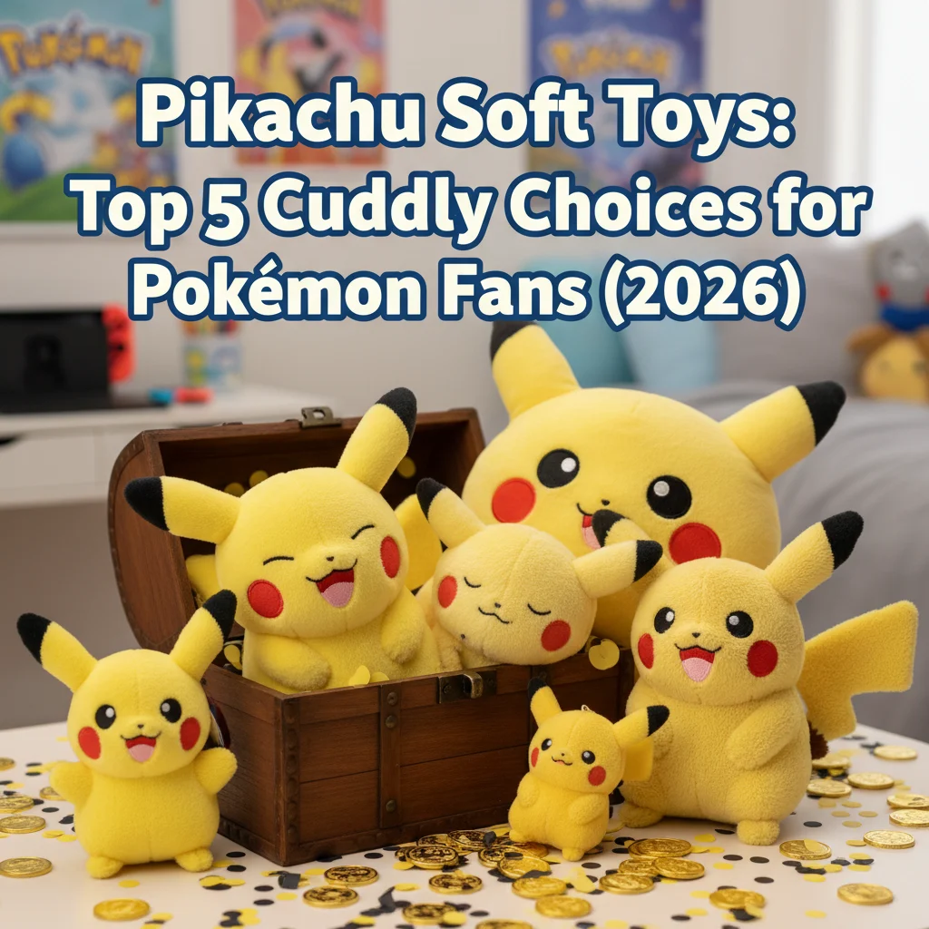 Pikachu Soft Toys: Top 5 Cuddly Choices for Pokémon Fans (2026)