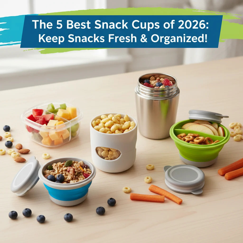 The 5 Best Snack Cups of 2026: Keep Snacks Fresh & Organized!