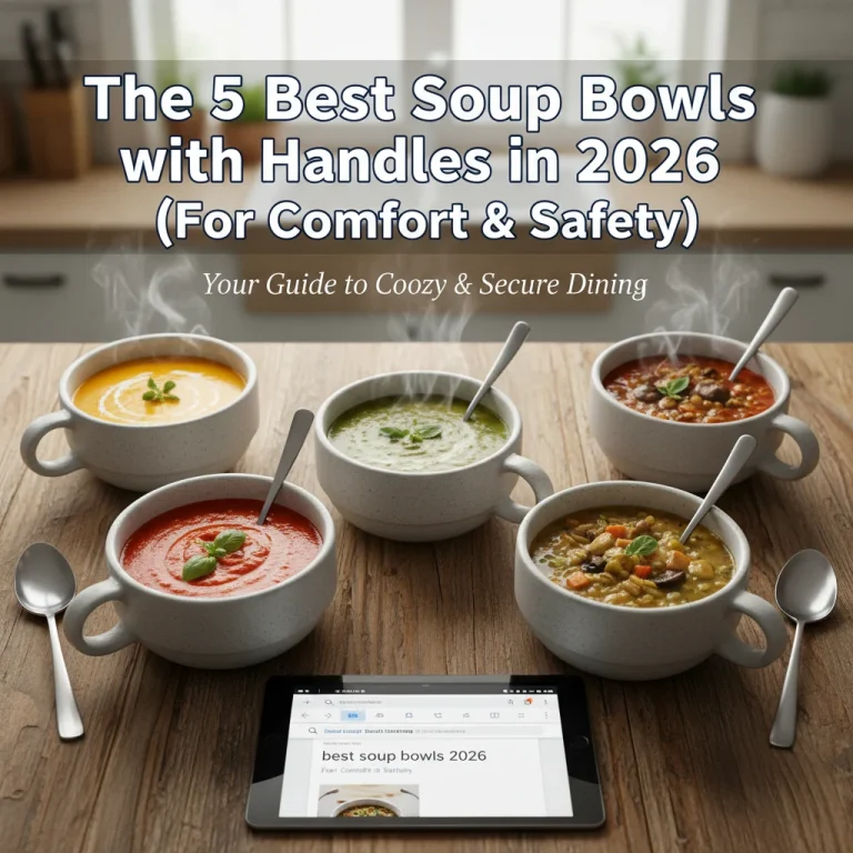 The 5 Best Soup Bowls with Handles in 2026 (For Comfort & Safety)