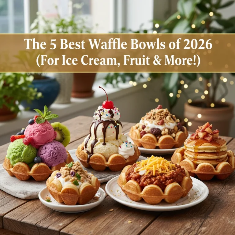 The 5 Best Waffle Bowls of 2026 (For Ice Cream, Fruit & More!)