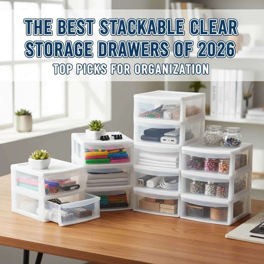 The Best Stackable Clear Storage Drawers of 2026: Top Picks for Organization