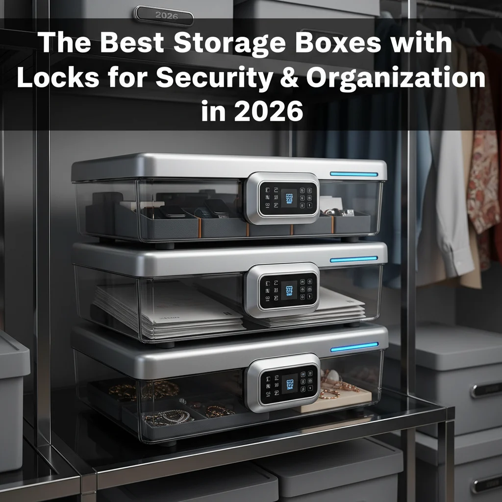 The Best Storage Boxes with Locks for Security & Organization in 2026