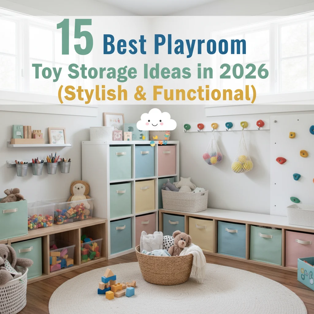 15 Best Playroom Toy Storage Ideas in 2026 (Stylish & Functional)
