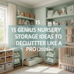 15 Genius Nursery Storage Ideas to Declutter Like a Pro (2026)