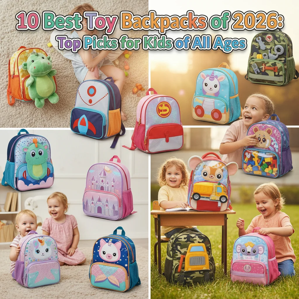 10 Best Toy Backpacks of 2026: Top Picks for Kids of All Ages