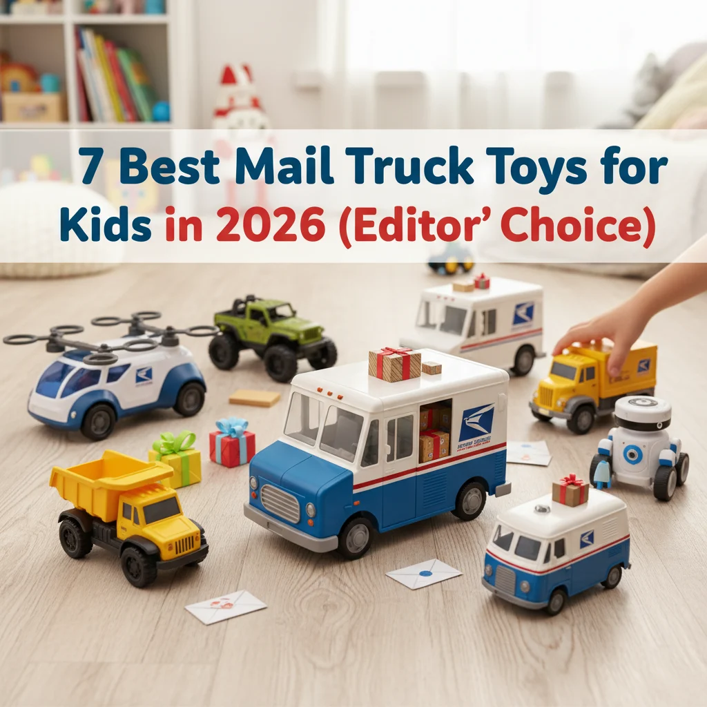 7 Best Mail Truck Toys for Kids in 2026 (Editor’s Choice)