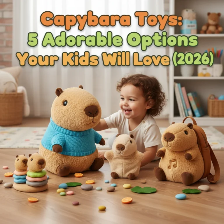 Capybara Toys: 5 Adorable Options Your Kids Will Love (2026)